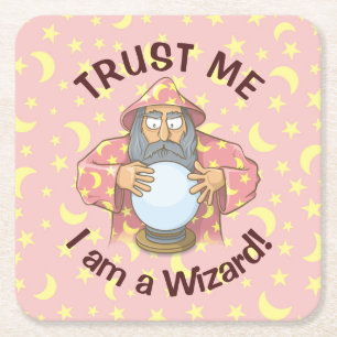 Dessous-de-verre Carré En Papier Wizard