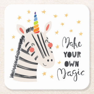 Dessous-de-verre Carré En Papier Zebri-maïs d'inspiration