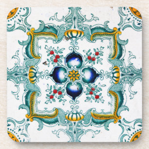 Dessous-de-verre Carrelage Art Nouveau vintage