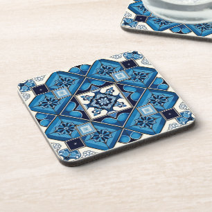 Dessous-de-verre Carrelage méditerranéen, Portugais, Azulejo, Majol