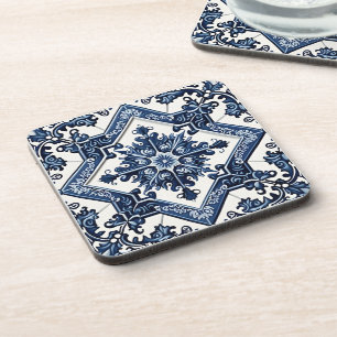 Dessous-de-verre Carrelage méditerranéen, Portugais, Azulejo, Majol