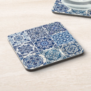 Dessous-de-verre Carrelage méditerranéen, Portugais, Azulejo, Majol