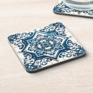 Dessous-de-verre Carrelage méditerranéen, Portugais, Azulejo, Majol