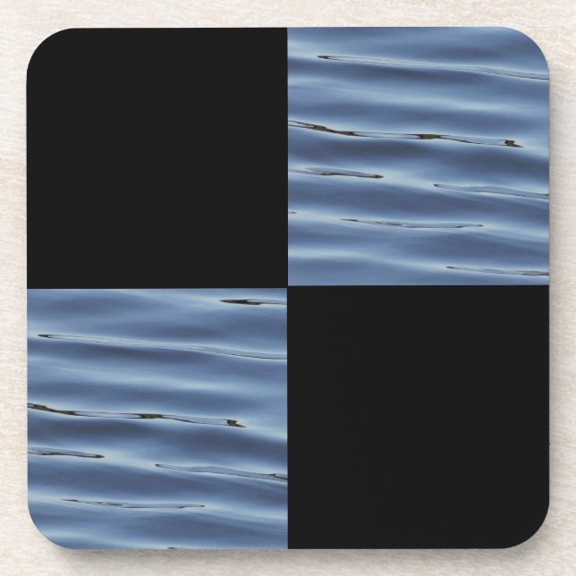 Dessous-de-verre Carrés Cool Water  (Devant)