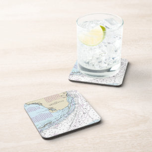 Dessous de verre Carte Florida Keys