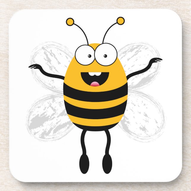 Dessous-de-verre Cartoon Bee (Devant)