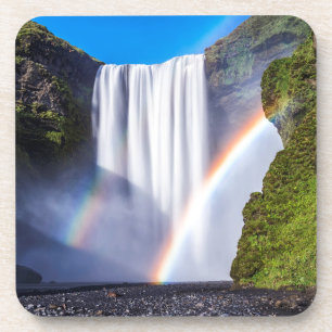 Dessous-de-verre Cascade et arc-en-ciel