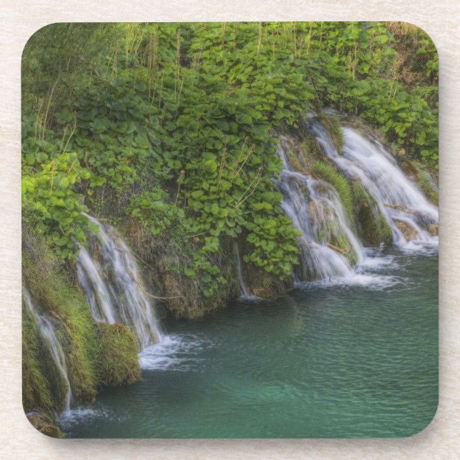 Dessous-de-verre Cascade, Parc national des lacs de Plitvice et (Devant)