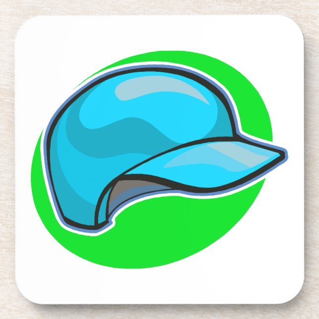 Dessous-de-verre casque de base-ball (Devant)