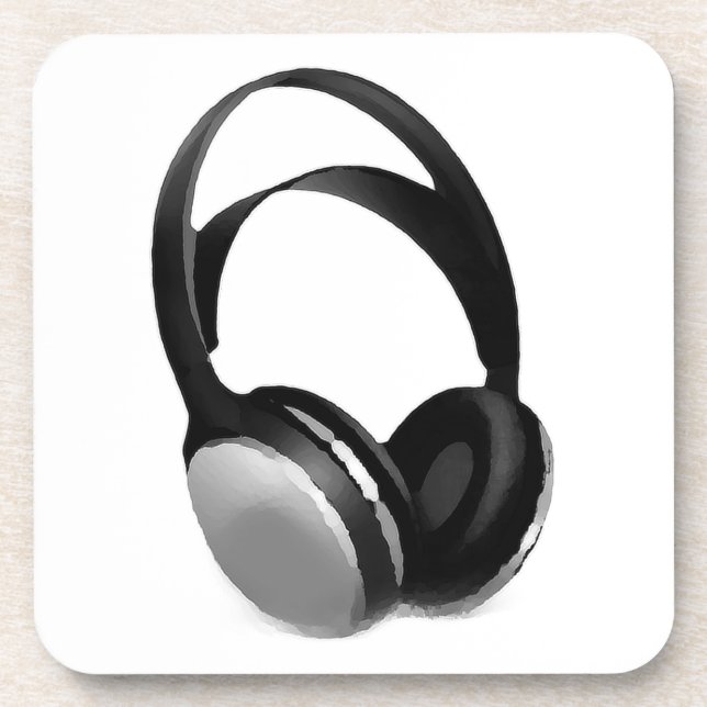 Dessous-de-verre Casque Pop Art (Devant)