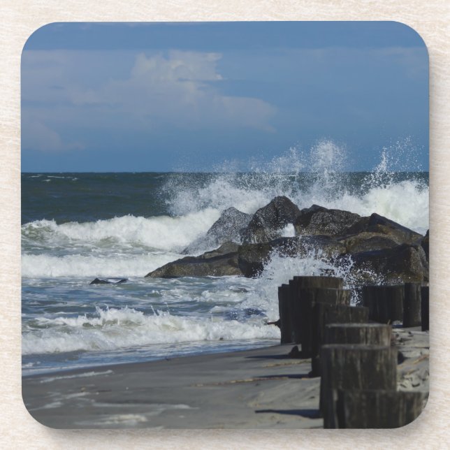 Dessous-de-verre Casser Des Vagues À La Folie (Devant)