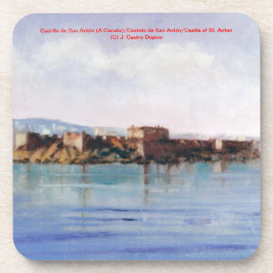 Dessous-de-verre Castillo de San Antón (La Corogne)