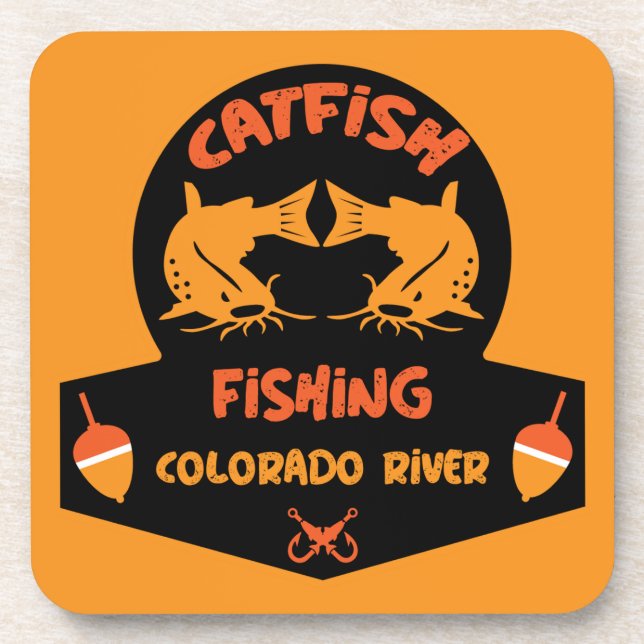Dessous-de-verre CatFishing Colorado (Devant)