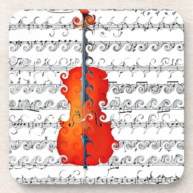 Dessous-de-verre Cello & I Rock !_ (Devant)