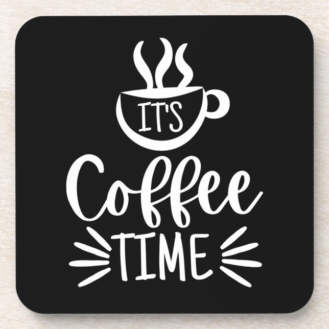 Dessous-de-verre C'est l'heure du café (Devant)