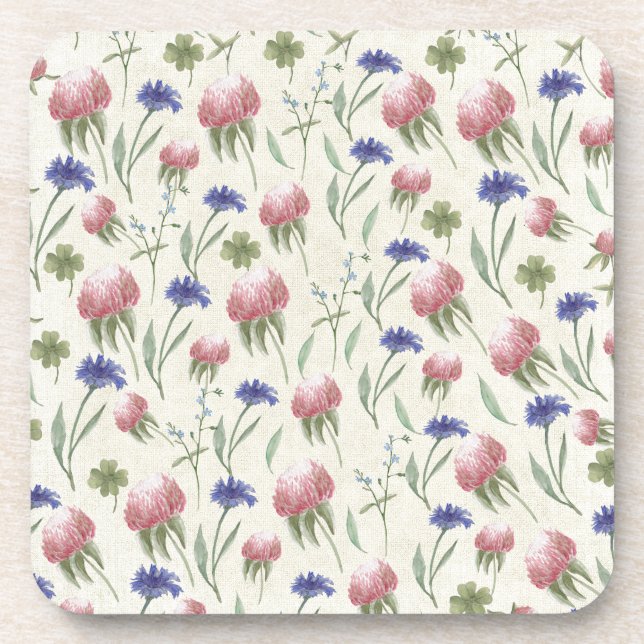 Dessous-de-verre Champ de fleurs sauvages (Devant)