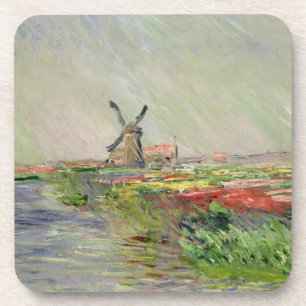 Dessous-de-verre Champ de Tulipes en Hollande - Claude Monet - 1886