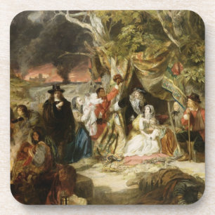 Dessous-de-verre Champs de T32191 Highgate pendant le grand feu de