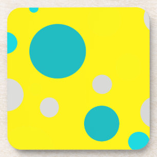 Dessous-de-verre Chanceux bulles colorées