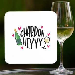 Dessous-de-verre Chardonnay Funny