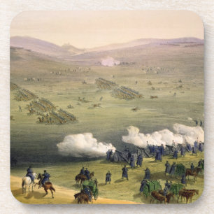Dessous-de-verre Charge de la brigade de cavalerie légère, le 25
