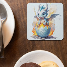 Charmant dragon bleu Frostfire