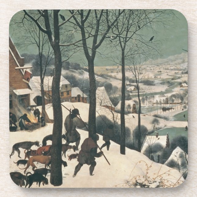 Dessous-de-verre Chasseurs dans la neige - janvier 1565 (Devant)