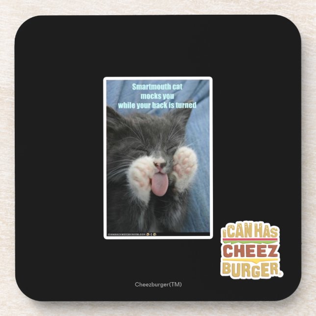 Dessous-de-verre Chat de Smartmouth (Devant)