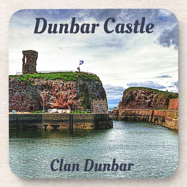 Dessous-de-verre Château de Dunbar - Clan Dunbar (Devant)