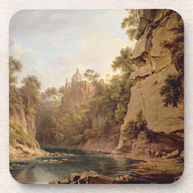 Dessous-de-verre Château de Hawthornden, près d'Edimbourg, (Devant)