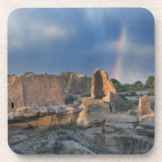 Dessous-de-verre Château de Hovenweep, Monument national de Hovenwe (Devant)