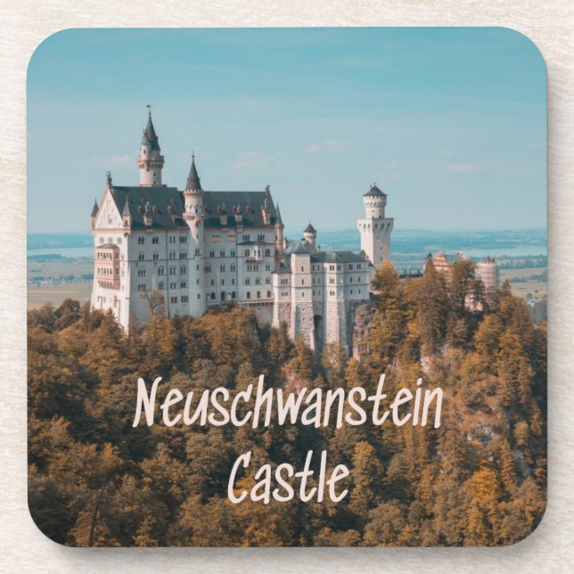 Dessous-de-verre Château de Neuschwanstein Allemagne (Devant)