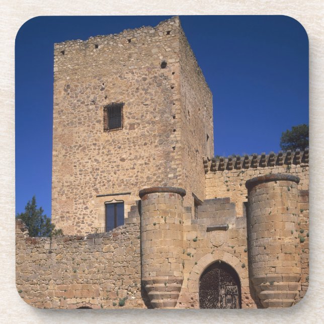 Dessous-de-verre Château Pedraza, Castille Léon, Espagne 2 (Devant)