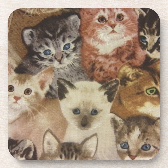 Dessous-de-verre Chatons (Devant)