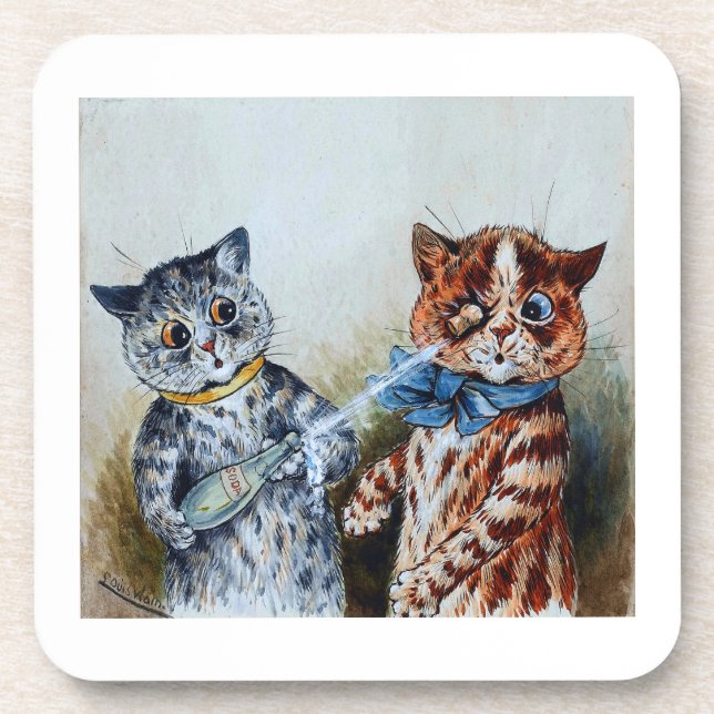 Dessous-de-verre Chats de Louis Wain  (Devant)