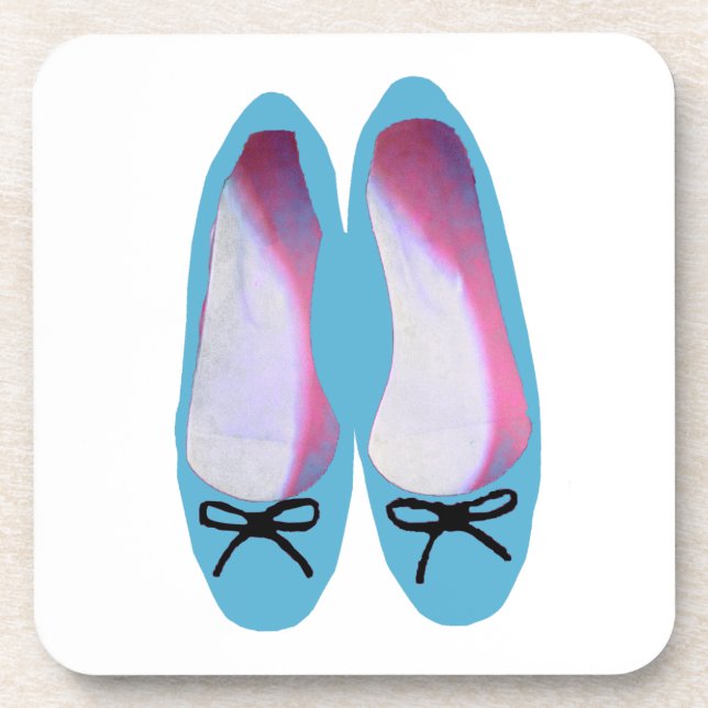Dessous-de-verre Chaussures bleues (Devant)