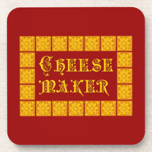 Dessous-de-verre Cheese Maker Cuisine Vintage Art