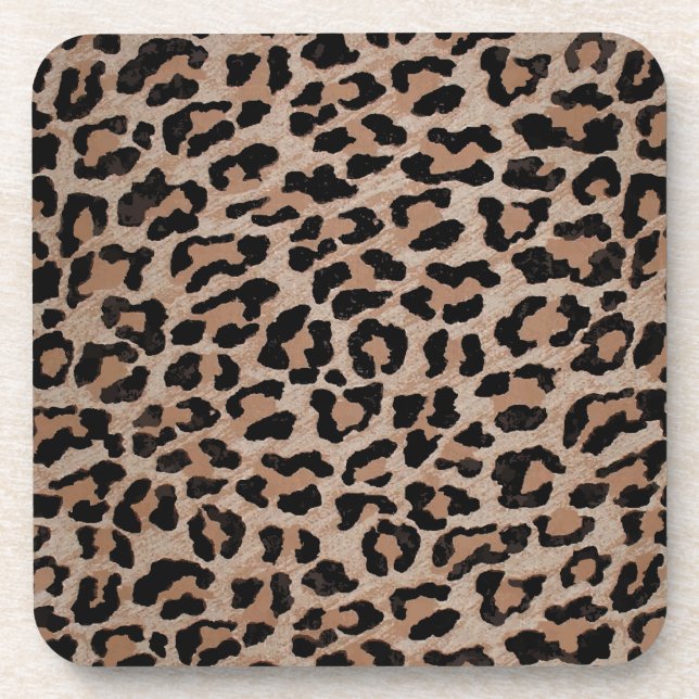 Dessous-de-verre cheetah leopard print (Devant)