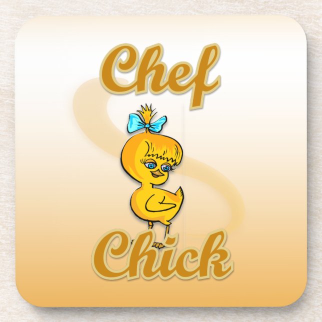 Dessous-de-verre Chef Chick (Devant)