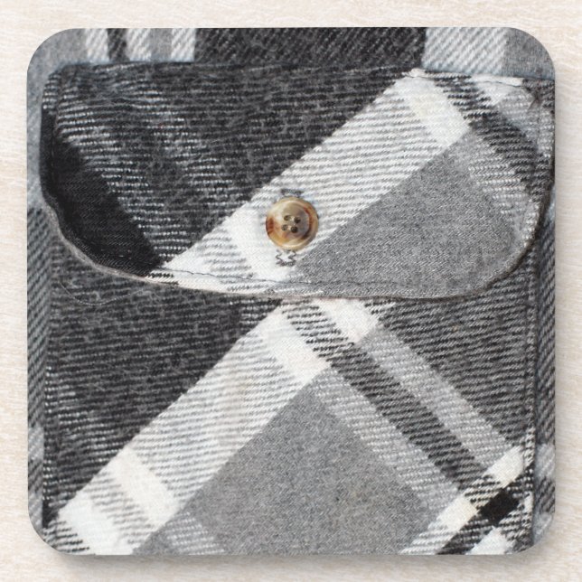 Dessous-de-verre Chemise Plaid (Devant)