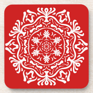 Dessous-de-verre Cherry Mandala