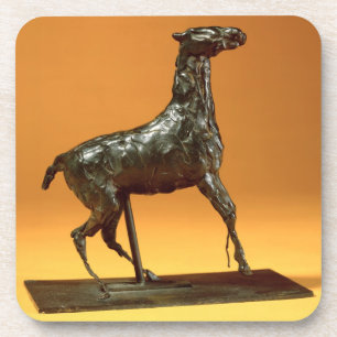 Dessous-de-verre Cheval Caracoling (bronze)