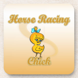 Dessous-de-verre Cheval Racing Chick