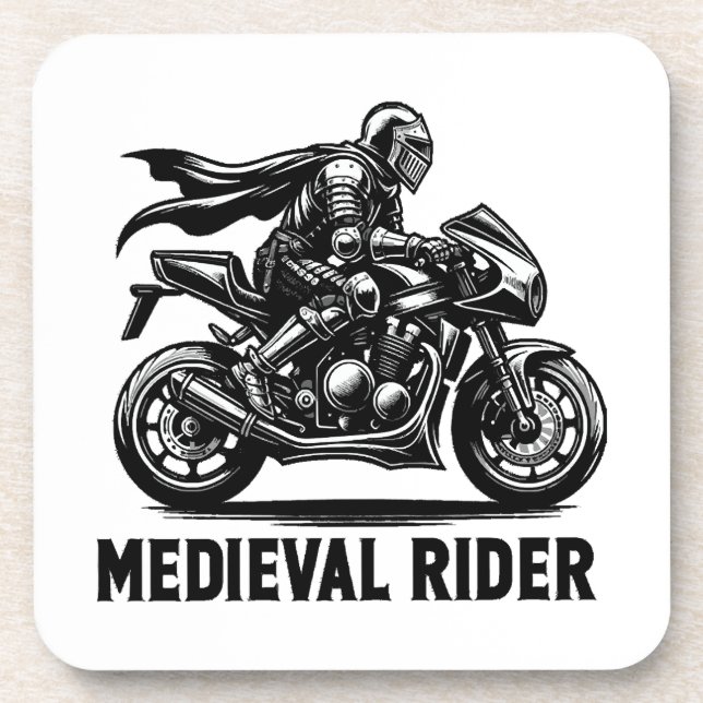 Dessous-de-verre chevalier médiéval (Devant)