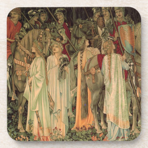 Dessous-de-verre Chevaliers médiévaux de la Table Ronde
