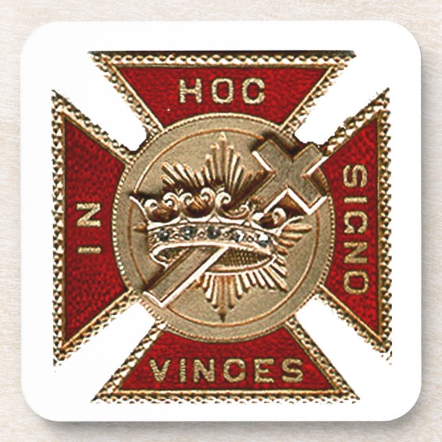 DESSOUS-DE-VERRE CHEVALIERS TEMPLAR (Devant)