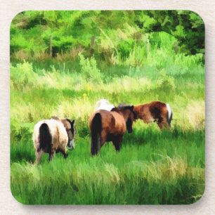 DESSOUS-DE-VERRE CHEVAUX