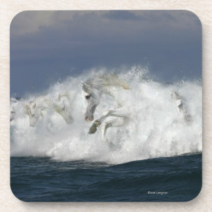 Dessous-de-verre Chevaux d'imaginaire : Mer