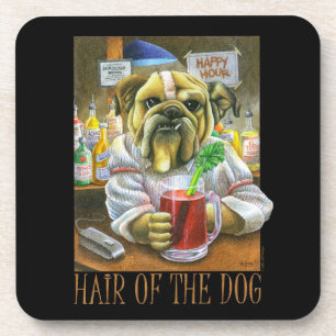 Dessous-de-verre Cheveux du chien (Aide sur le hangar)