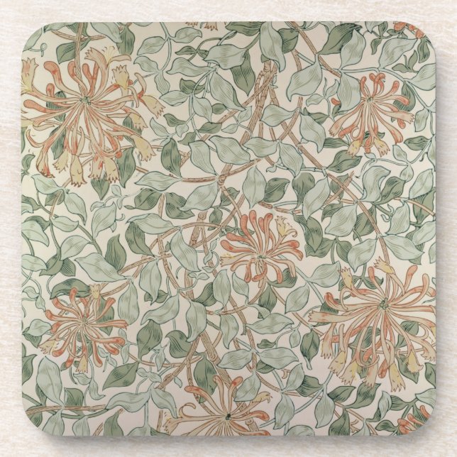 Dessous-de-verre "Chèvrefeuille conception d'II" (Devant)